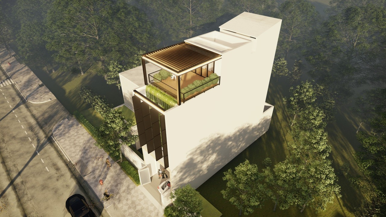 CÔNG TRÌNH NHÀ HIỆN ĐẠI 1 TRỆT 3 LẦU - KELLY'S HOUSE TẠI KDC CÁT TƯỜNG PHÚ SINH